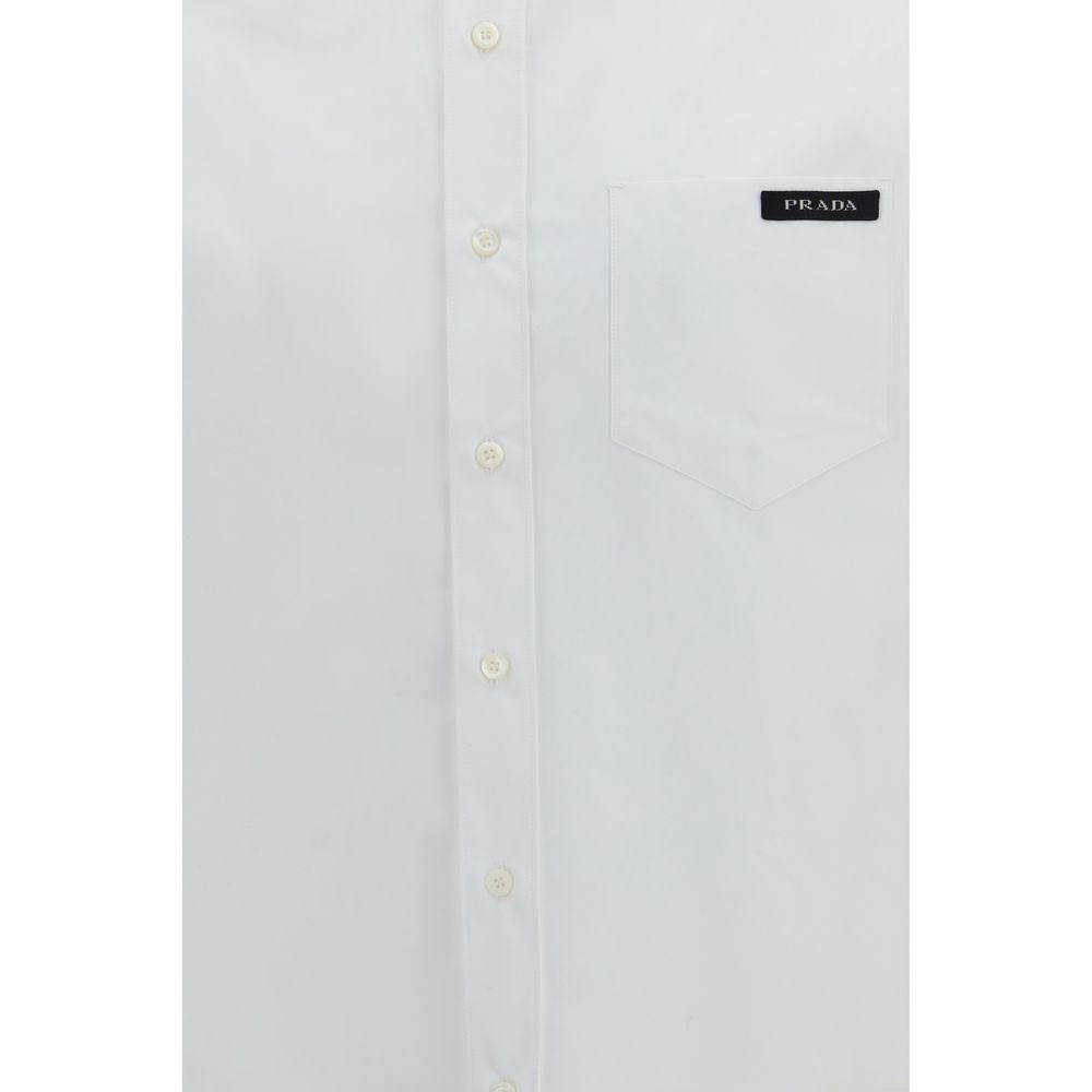 Prada White Cotton Dress Shirt | Regal Royce