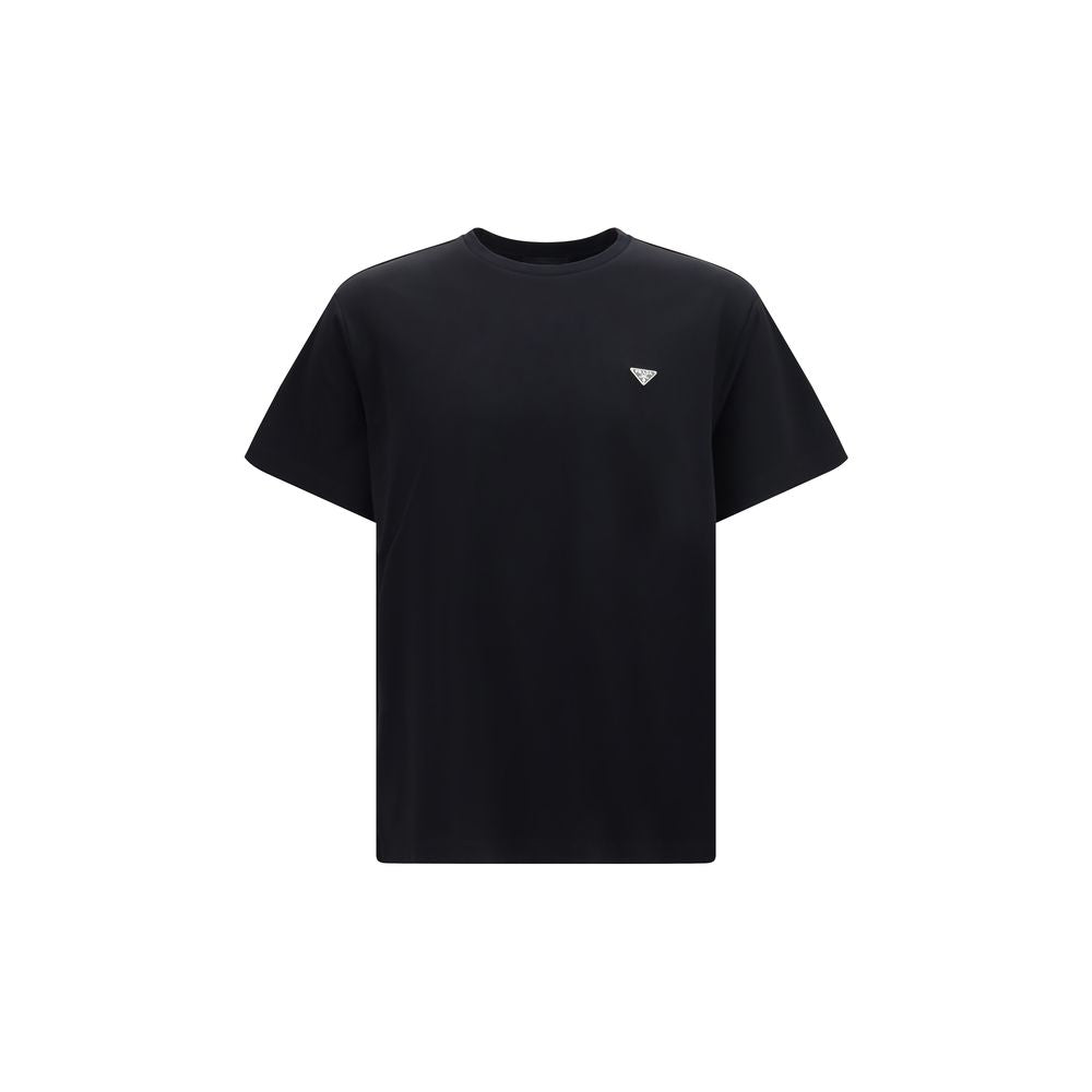 Prada Black Cotton T-Shirt | Regal Royce