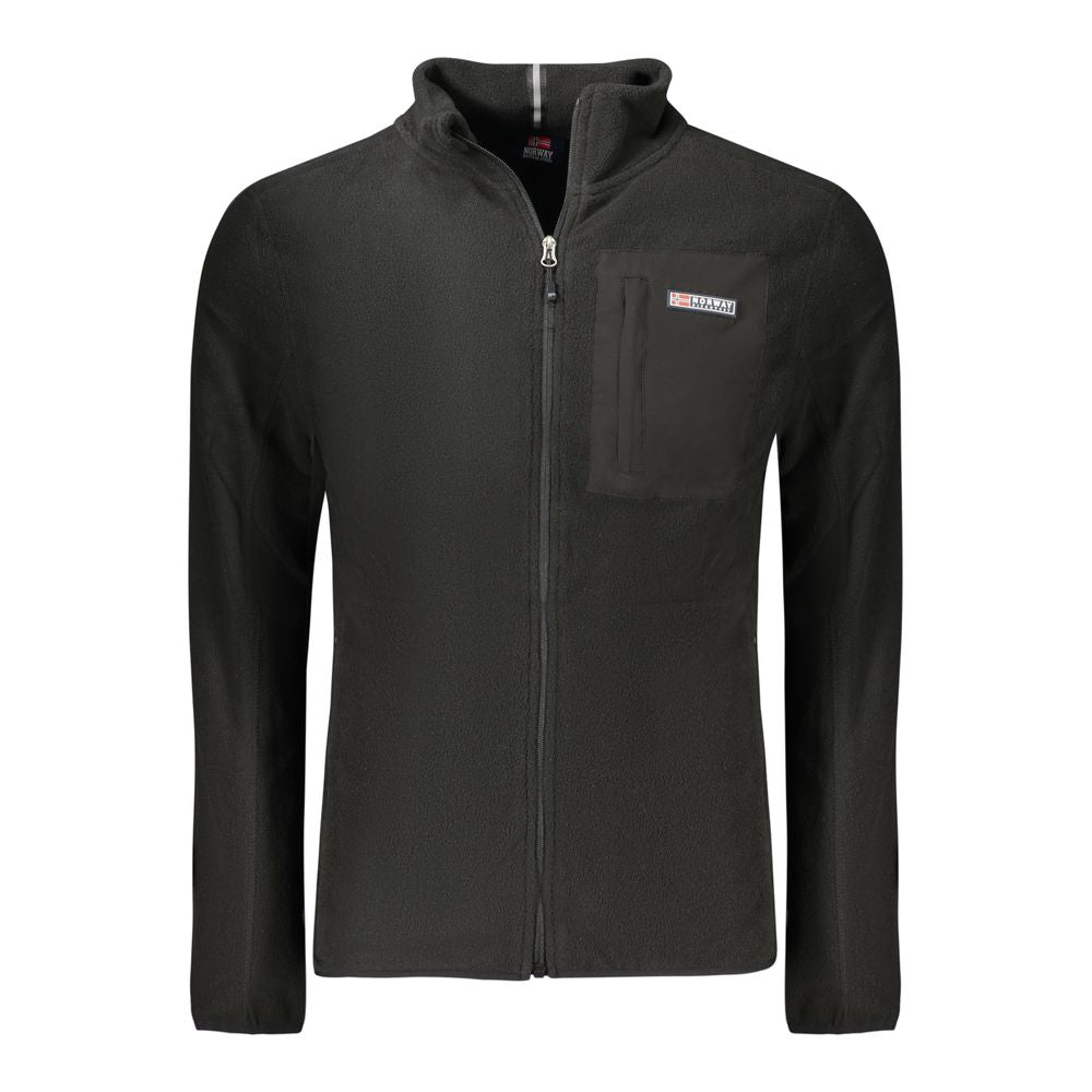 Norway 1963 Black Polyester Men Sweater | Regal Royce