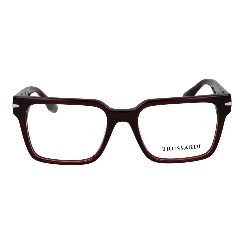 Trussardi Burgundy Acetate Glasses (Frames) | Regal Royce