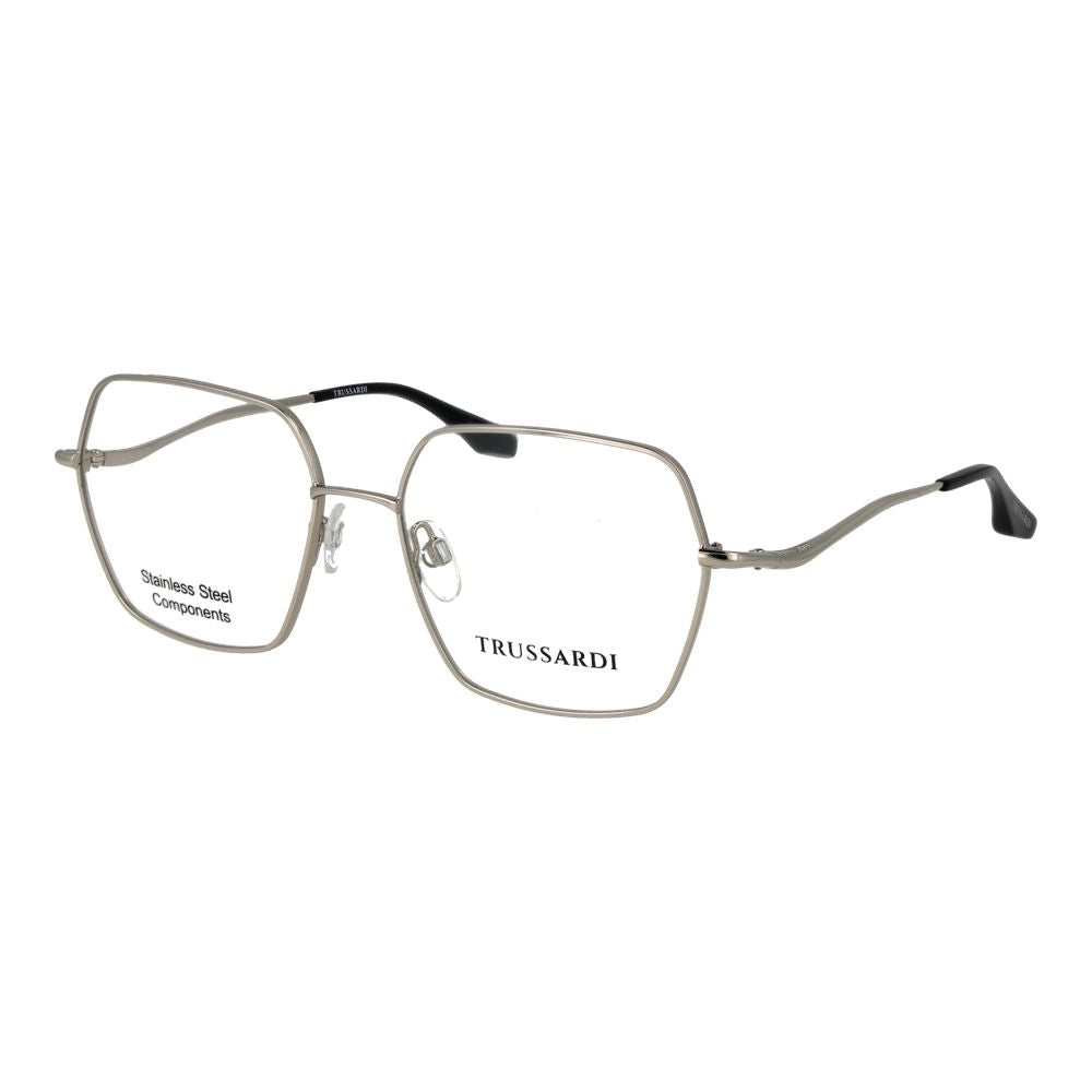 Trussardi Silver Stainless Steel Glasses (Frames) | Regal Royce