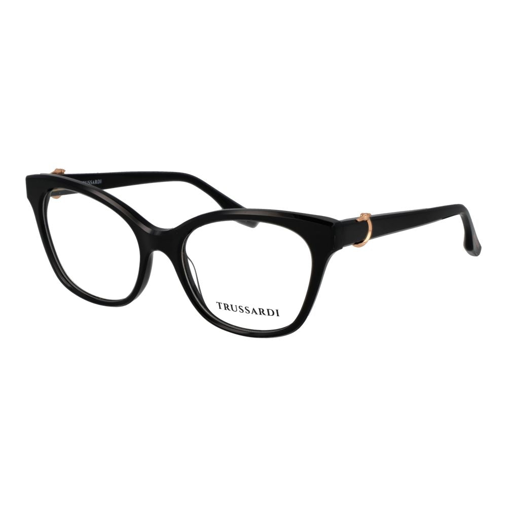 Trussardi Black Acetate Glasses (Frames) | Regal Royce
