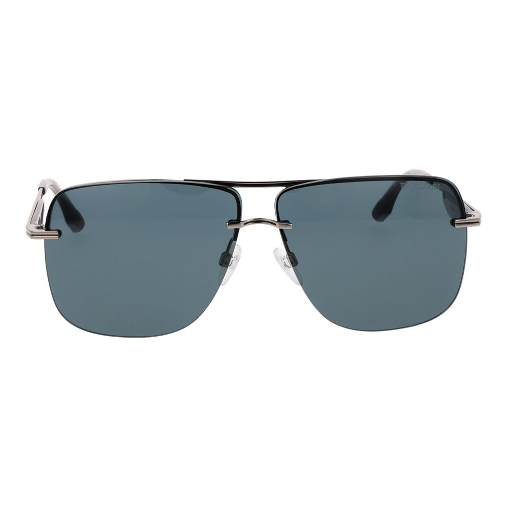Trussardi Silver Metal Sunglasses | Regal Royce
