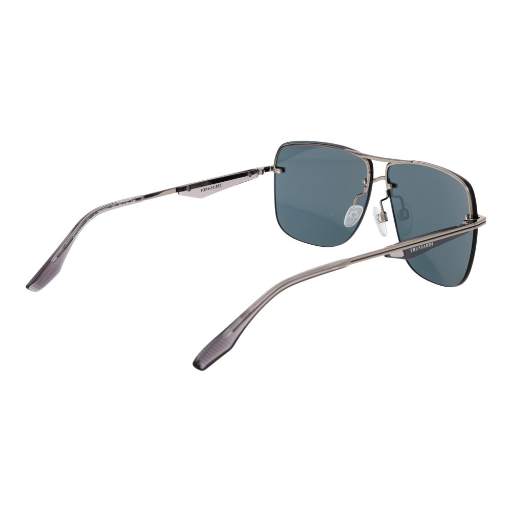 Trussardi Silver Metal Sunglasses | Regal Royce