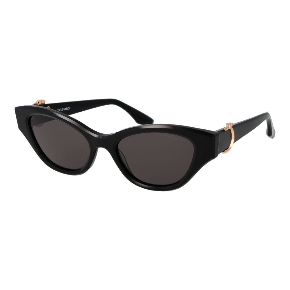 Trussardi Black Acetate Sunglasses | Regal Royce