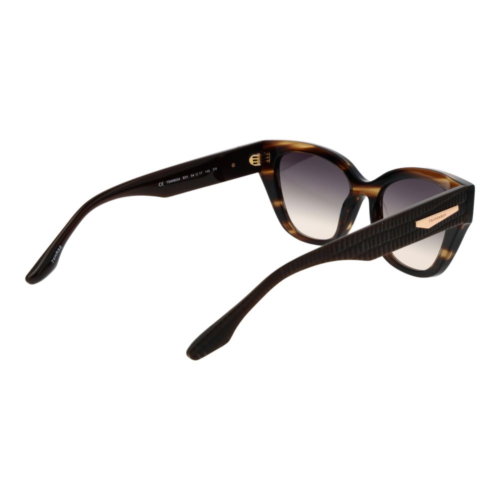 Trussardi Brown Acetate Sunglasses | Regal Royce
