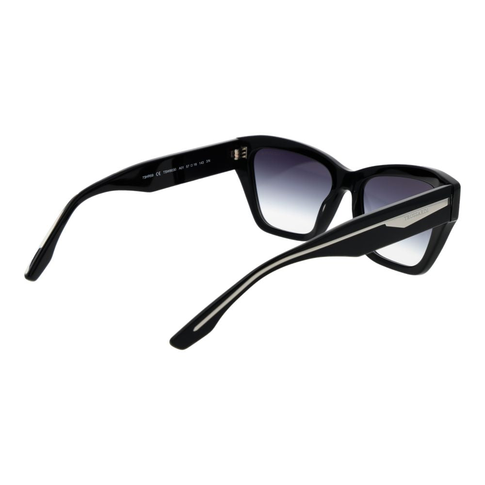 Trussardi Black Acetate Sunglasses | Regal Royce