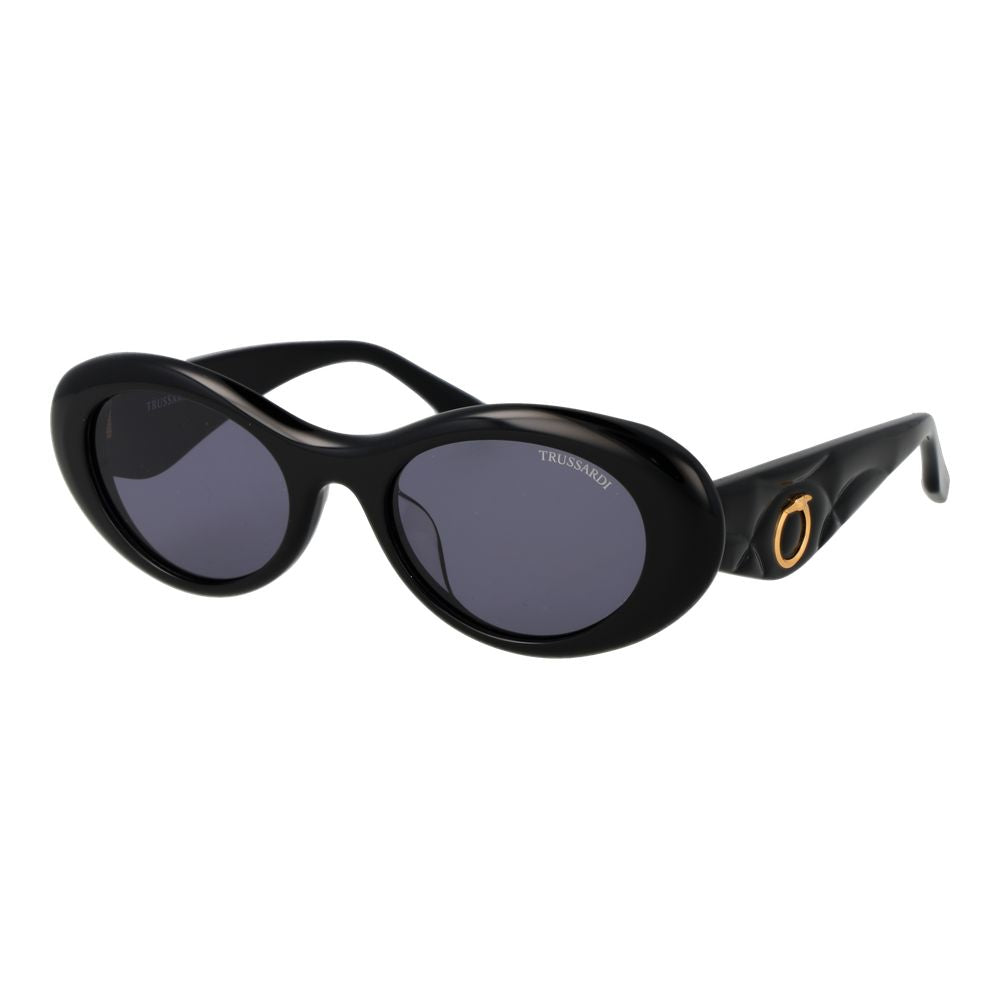 Trussardi Black Acetate Sunglasses | Regal Royce
