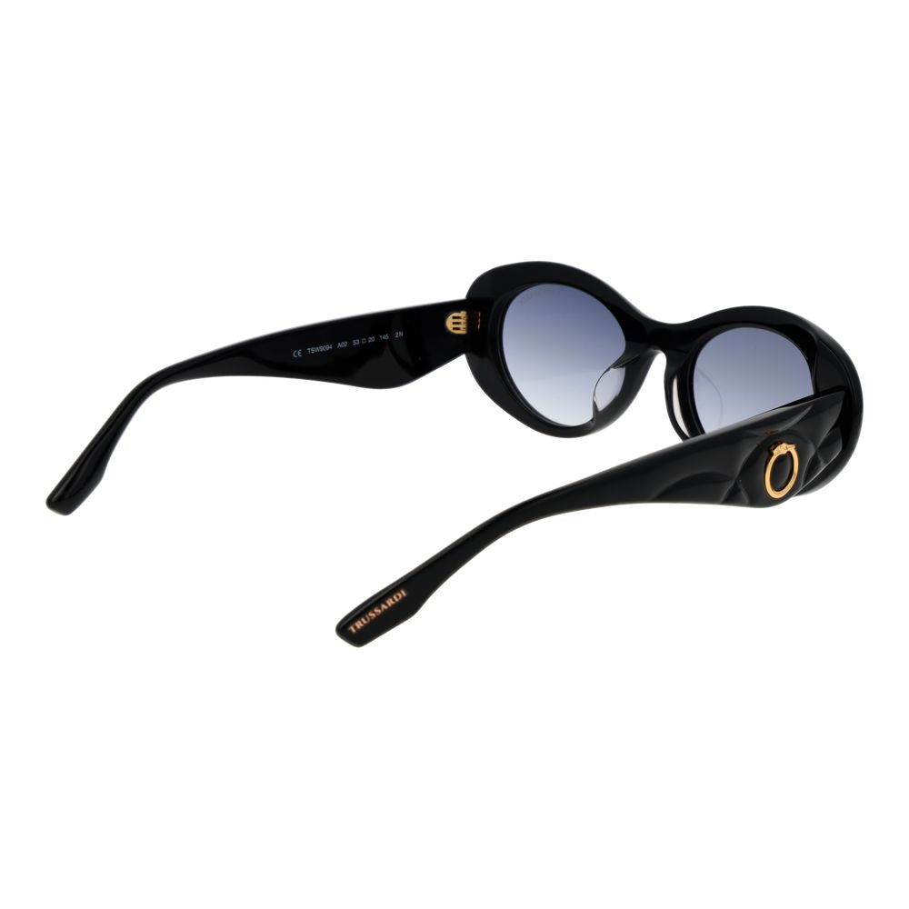 Trussardi Black Acetate Sunglasses | Regal Royce