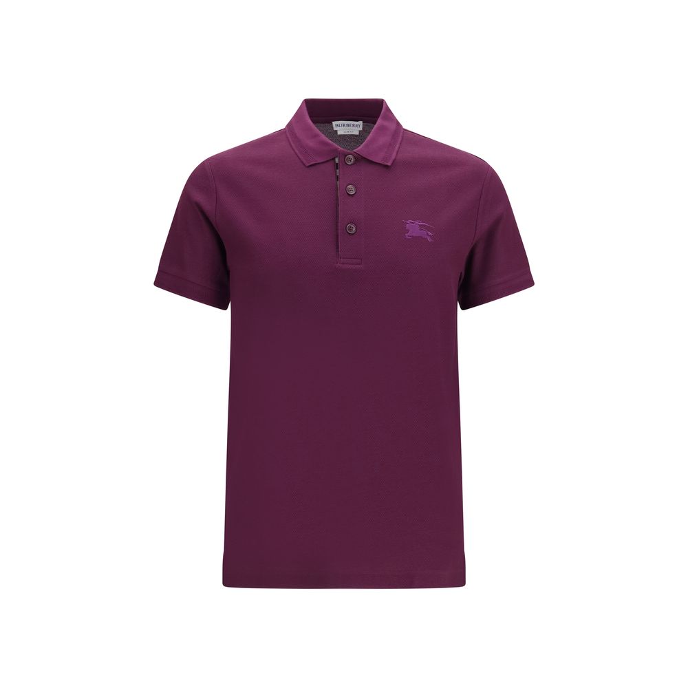 Burberry Purple Cotton Polo Shirt | Regal Royce