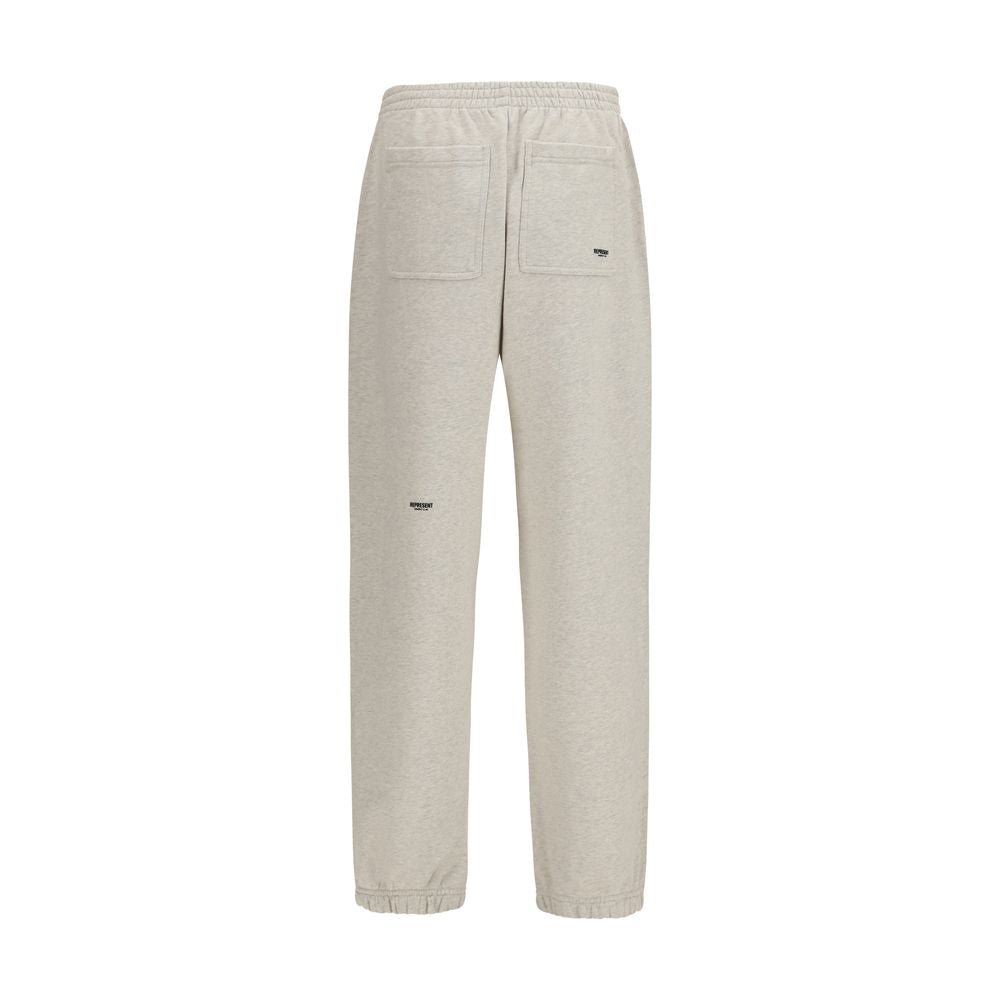 Represent Beige Cotton Casual Pants | Regal Royce
