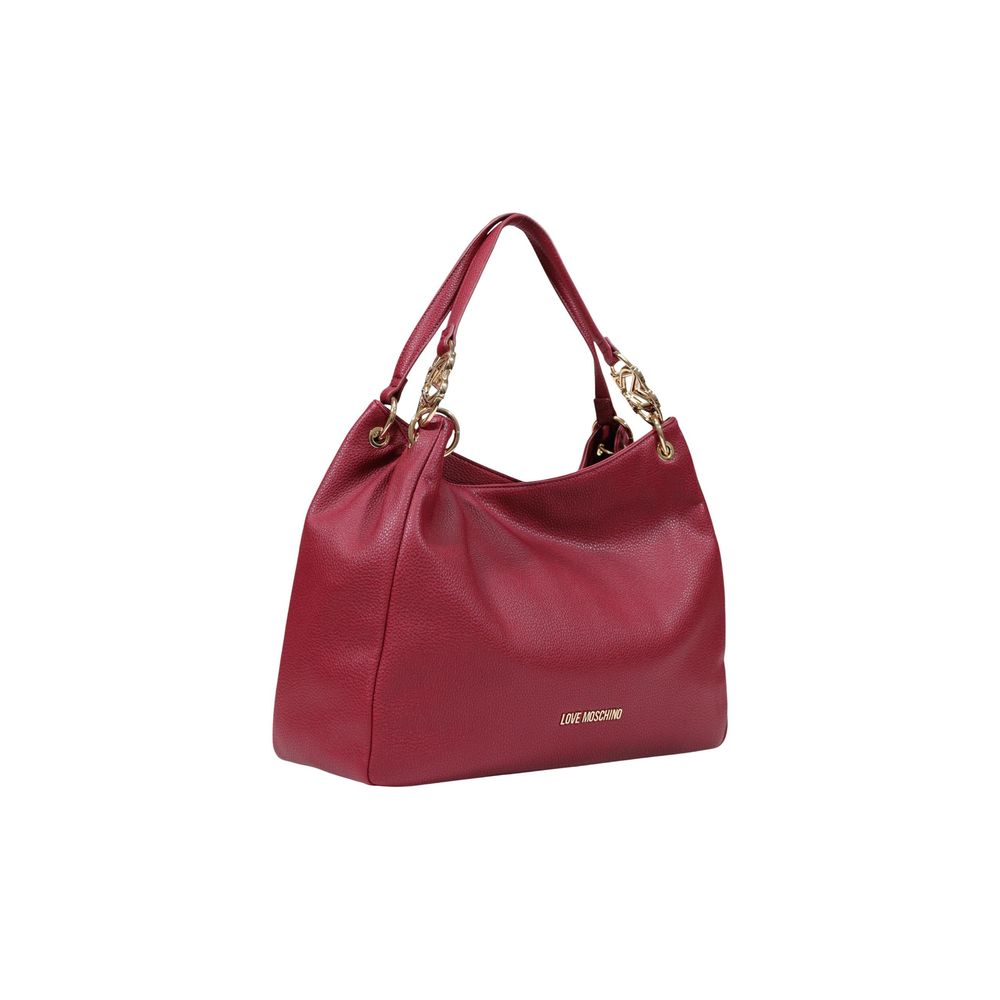 Love Moschino Purple Polyethylene Handbag | Regal Royce