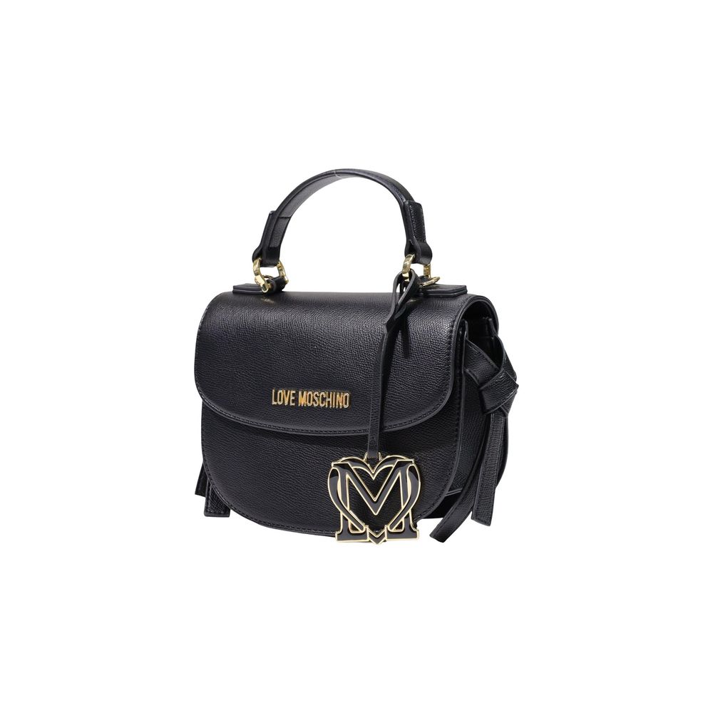 Love Moschino Black Polyethylene Handbag | Regal Royce