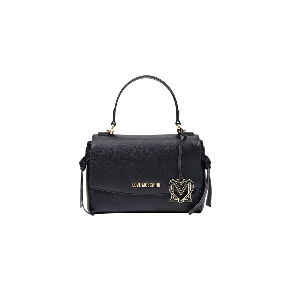 Love Moschino Black Polyethylene Handbag | Regal Royce