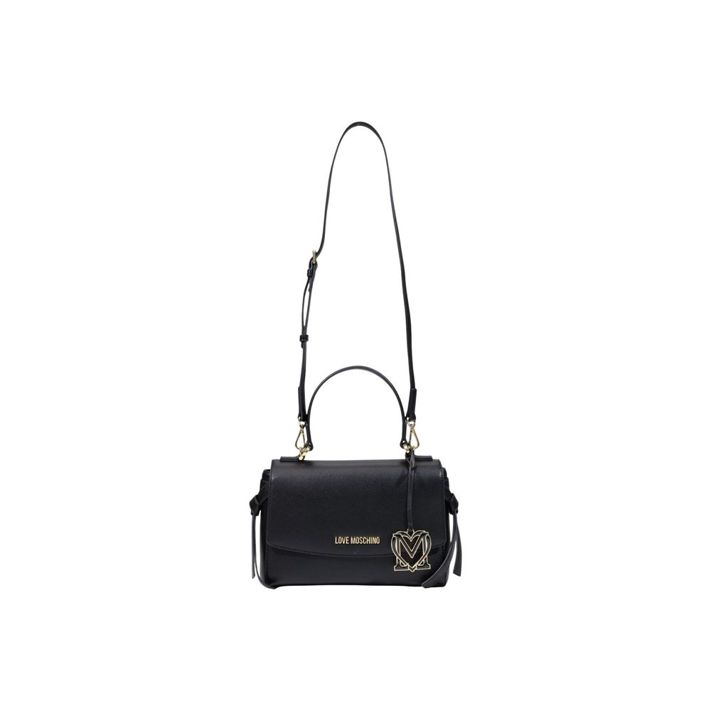 Love Moschino Black Polyethylene Handbag | Regal Royce
