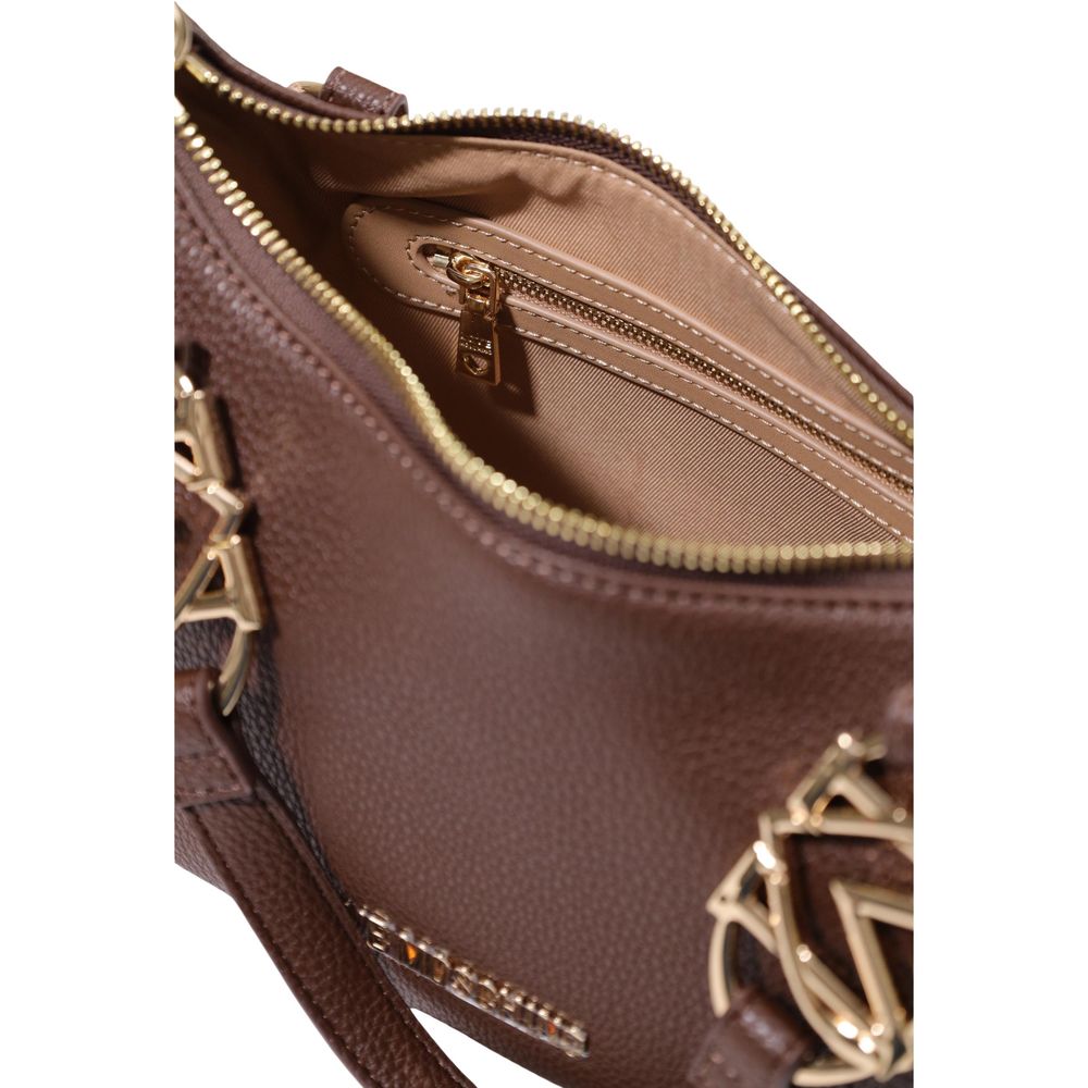Love Moschino Brown Polyethylene Handbag | Regal Royce