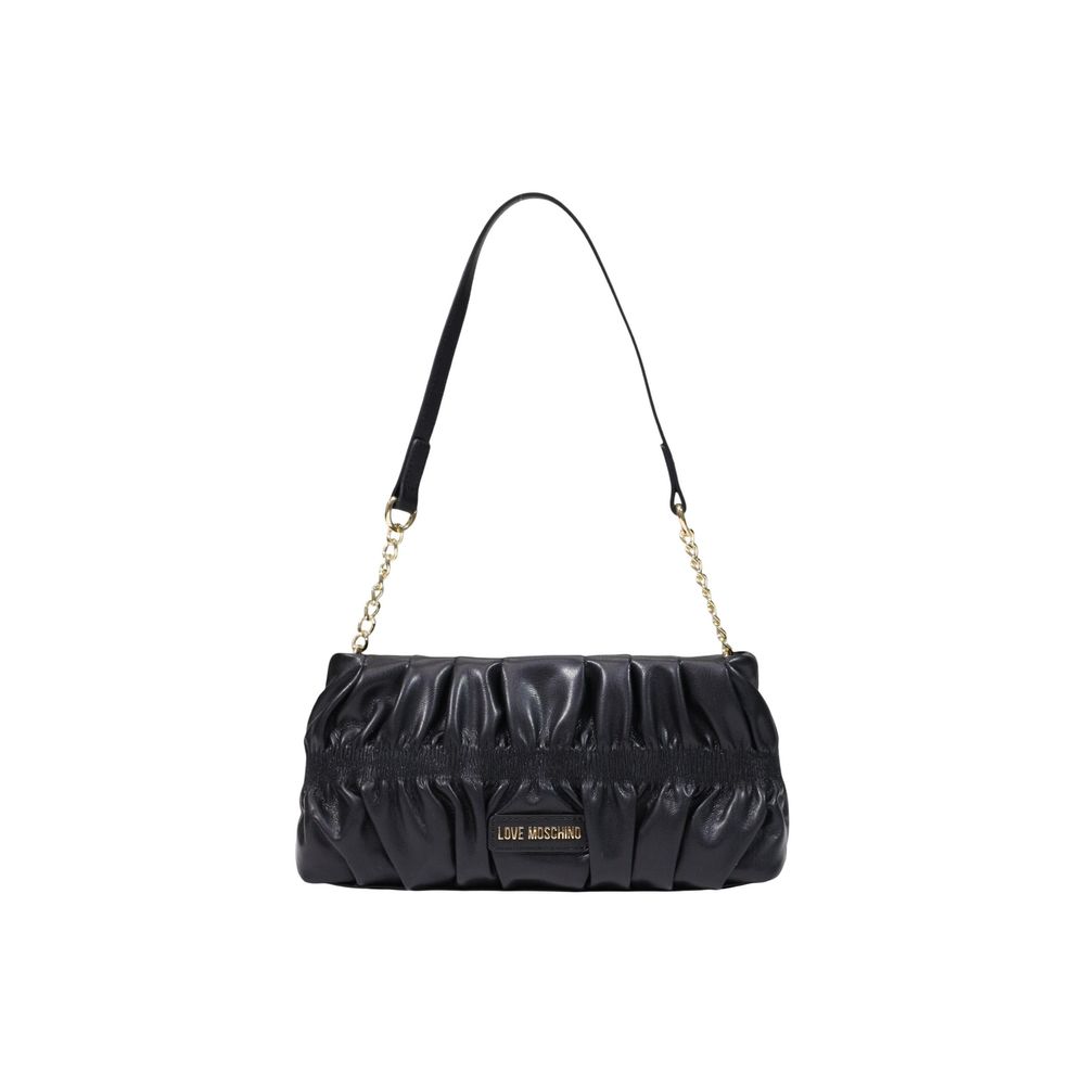 Love Moschino Black Polyethylene Handbag | Regal Royce