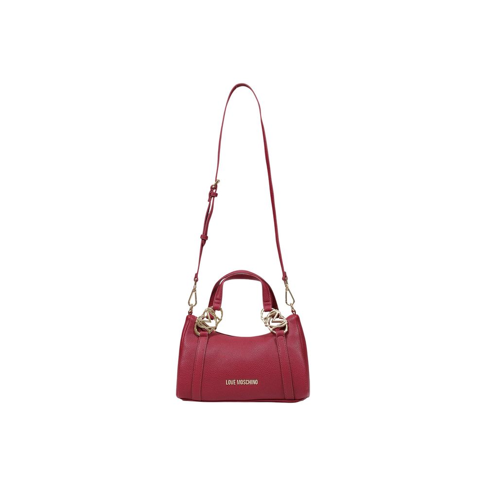Love Moschino Purple Polyethylene Handbag | Regal Royce