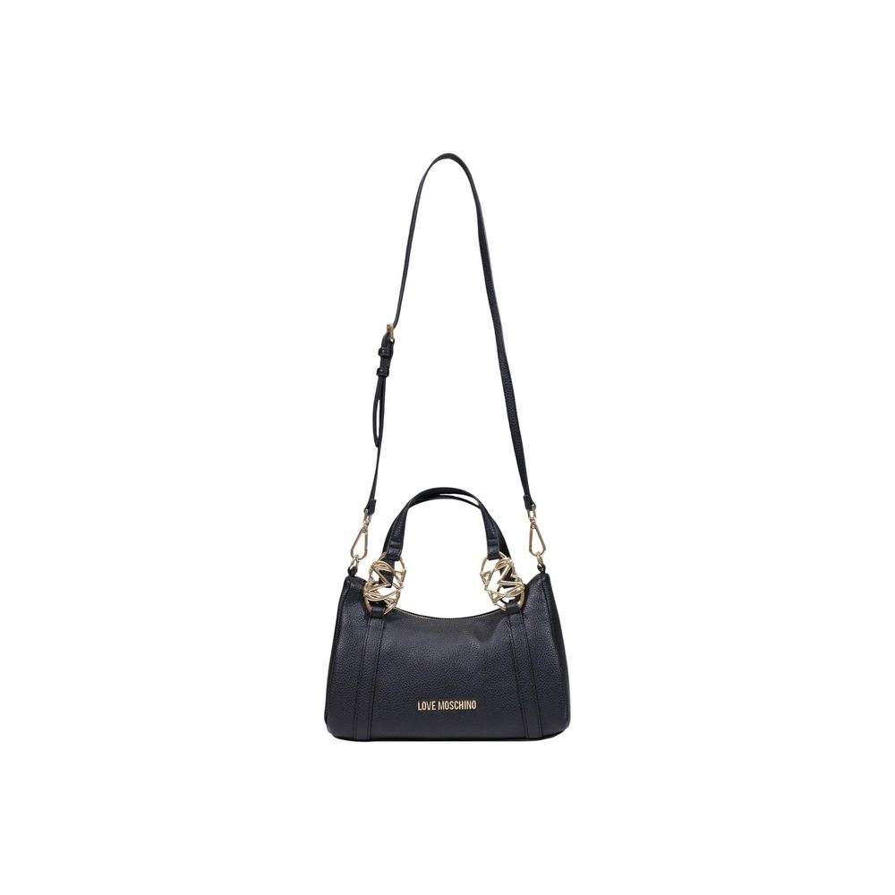 Love Moschino Black Polyethylene Handbag | Regal Royce