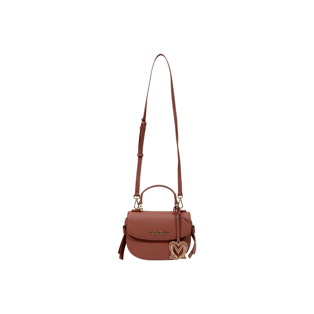 Love Moschino Brown Polyethylene Handbag | Regal Royce