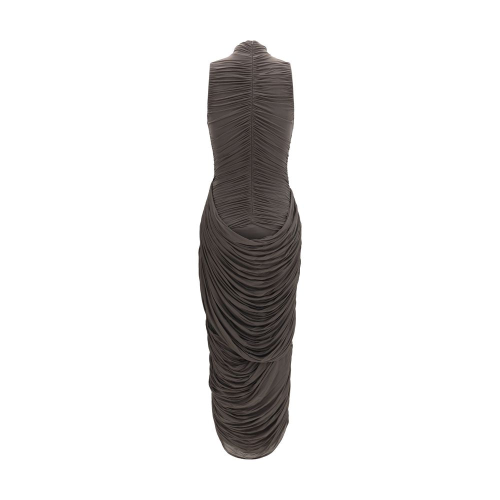 Magda Butrym Gray Copper Cocktail Dress | Regal Royce
