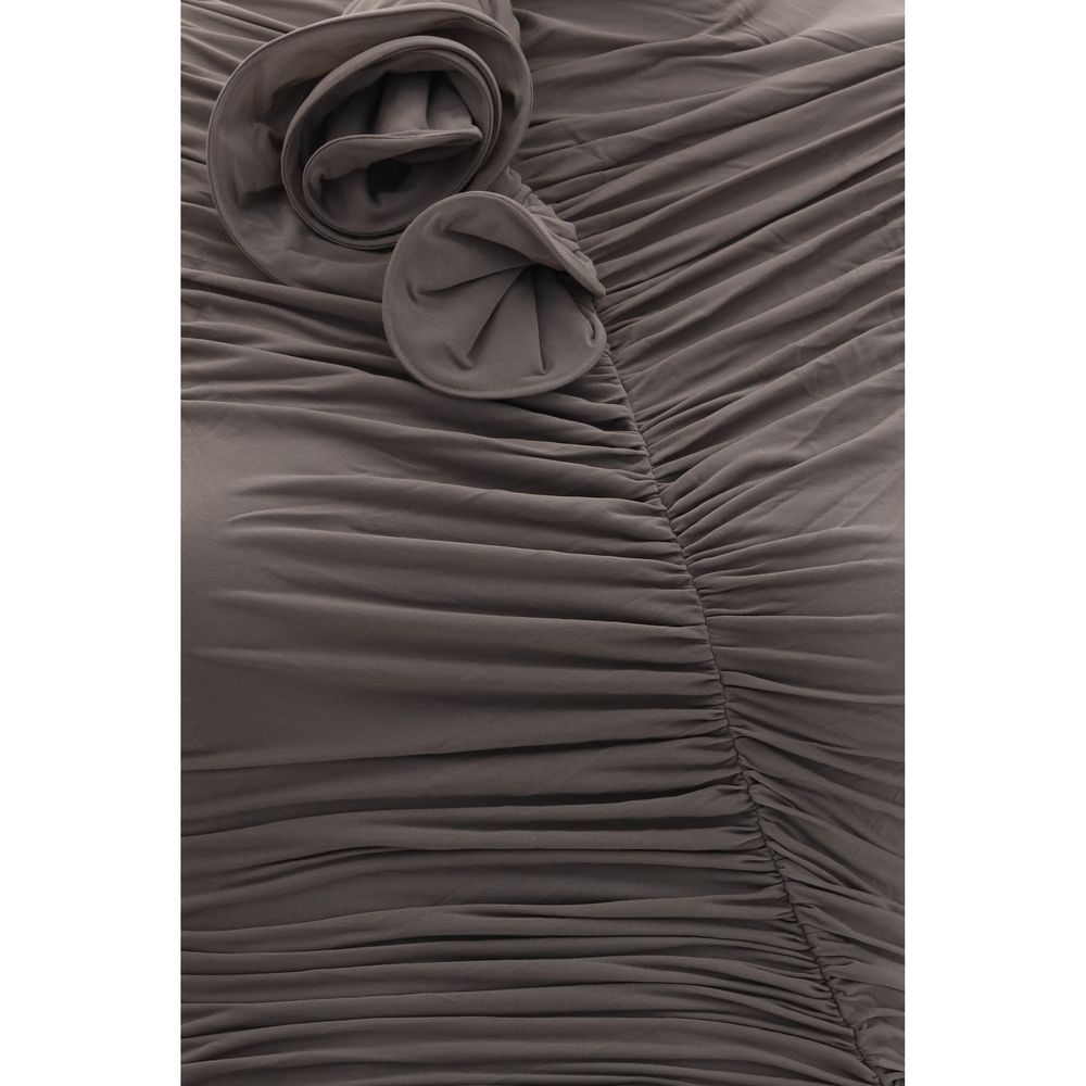 Magda Butrym Gray Copper Cocktail Dress | Regal Royce