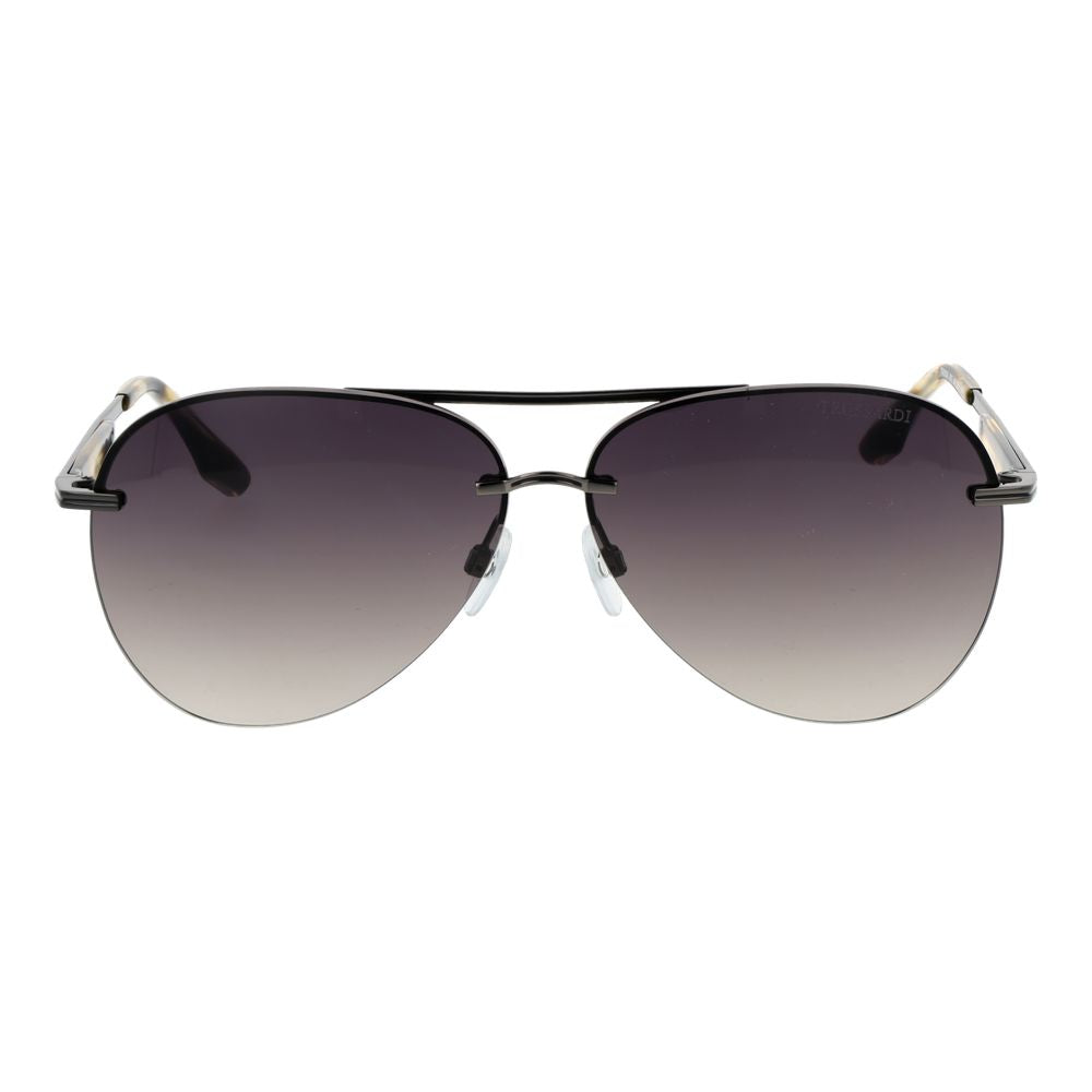 Trussardi Gray Metal Sunglasses | Regal Royce