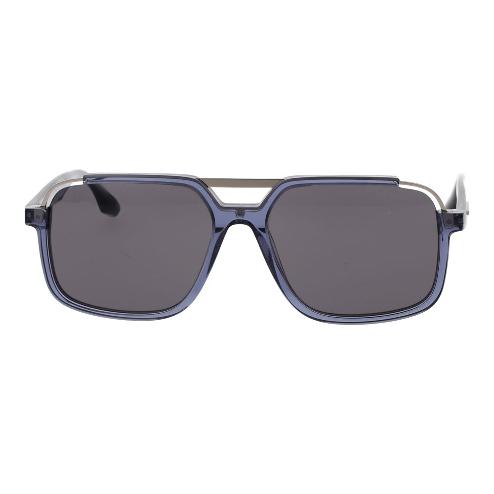 Trussardi Blue Acetate & Stainless Steel Sunglasses | Regal Royce