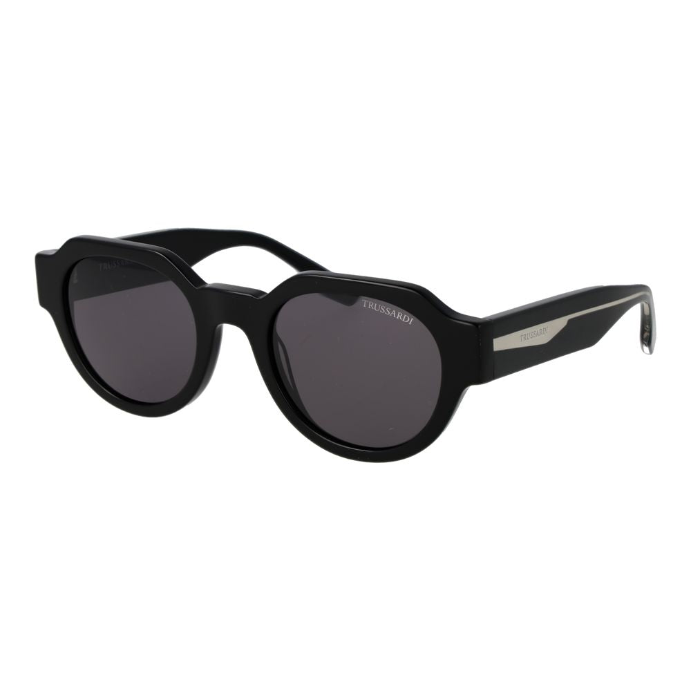 Trussardi Black Acetate Sunglasses | Regal Royce