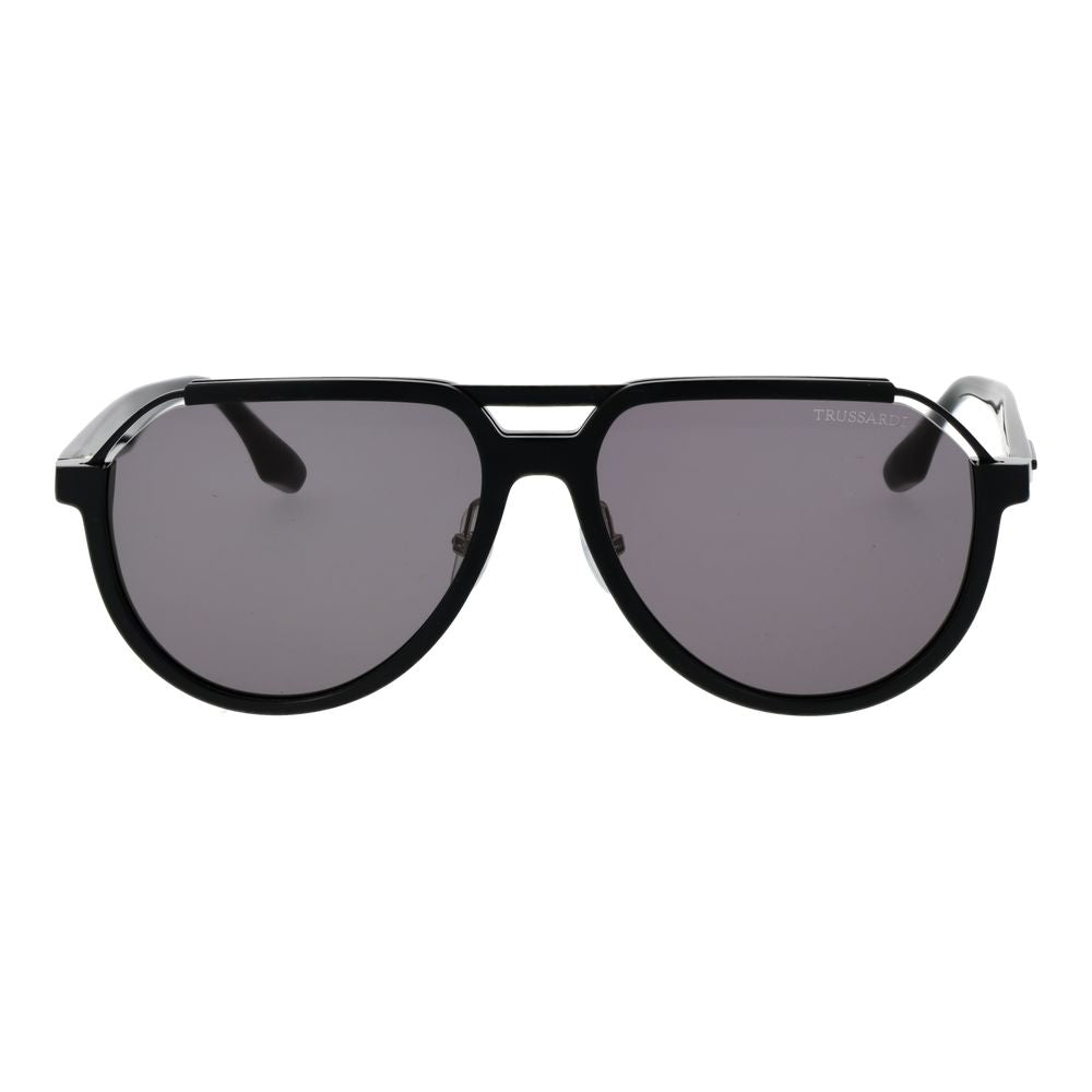 Trussardi Black Acetate Sunglasses | Regal Royce