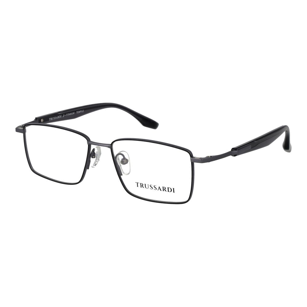 Trussardi Gray Stainless Steel Glasses (Frames) | Regal Royce