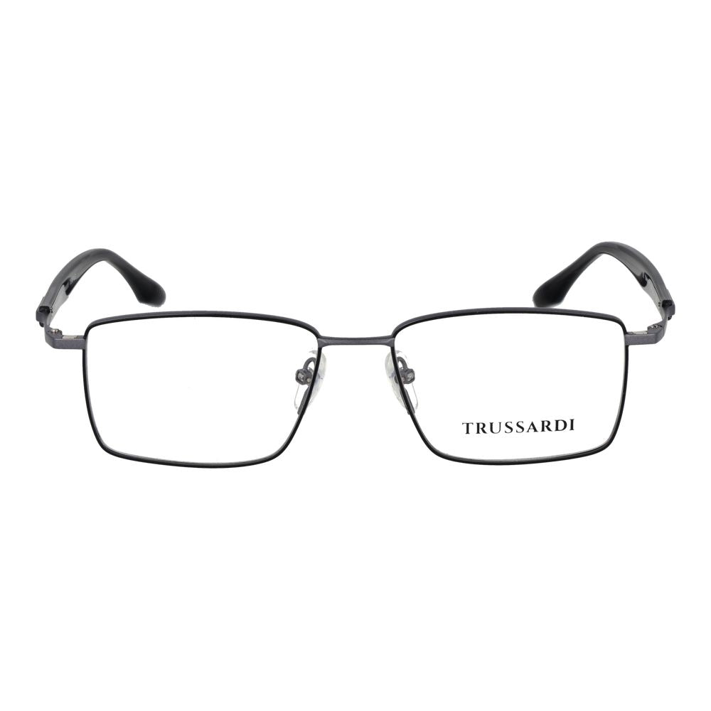 Trussardi Gray Stainless Steel Glasses (Frames) | Regal Royce