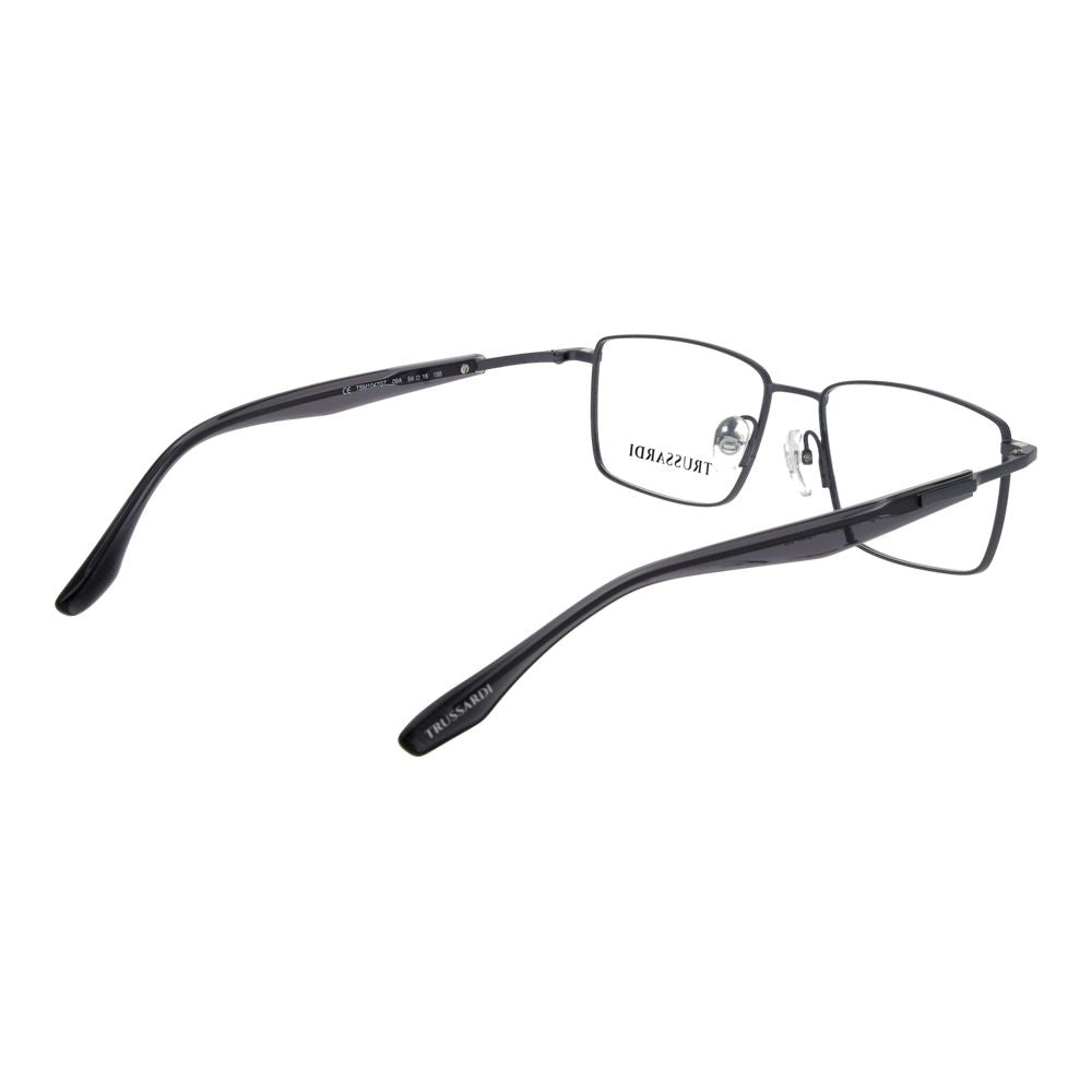 Trussardi Gray Stainless Steel Glasses (Frames) | Regal Royce