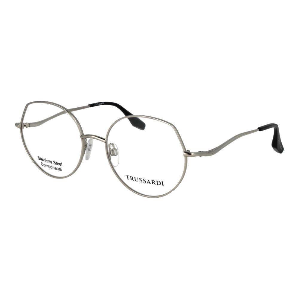 Trussardi Silver Stainless Steel Glasses (Frames) | Regal Royce