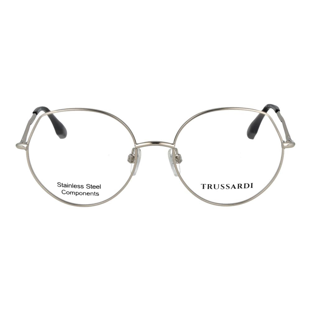 Trussardi Silver Stainless Steel Glasses (Frames) | Regal Royce