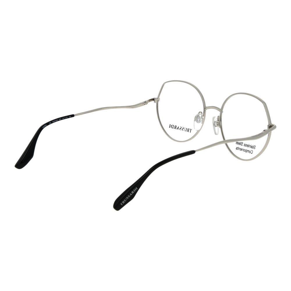 Trussardi Silver Stainless Steel Glasses (Frames) | Regal Royce