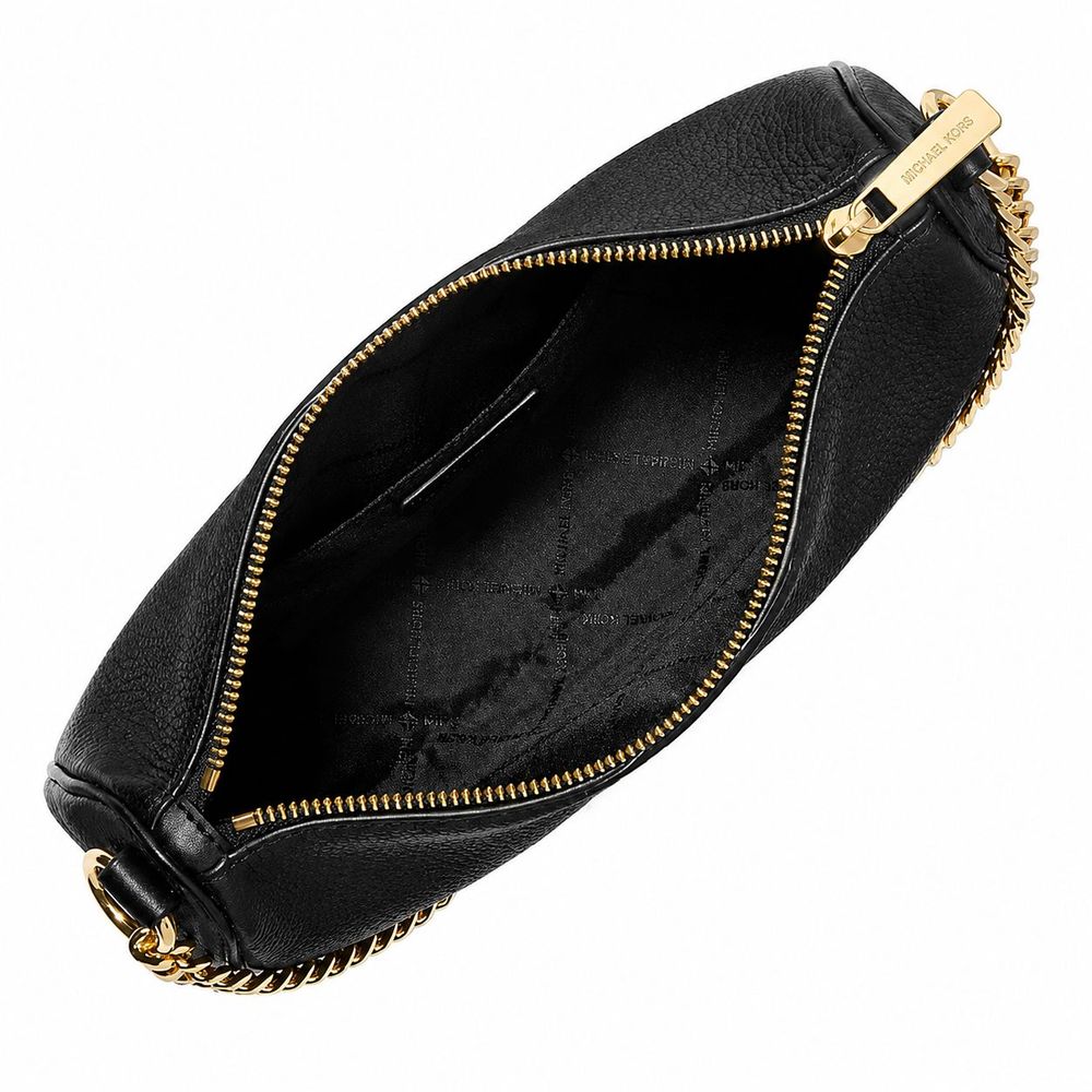 Michael Kors Black Leather Shoulder Bag | Regal Royce