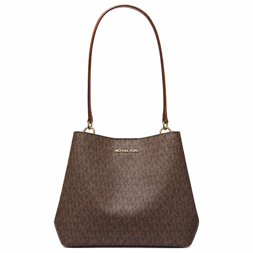 Michael Kors Brown Canvas Shoulder Bag | Regal Royce