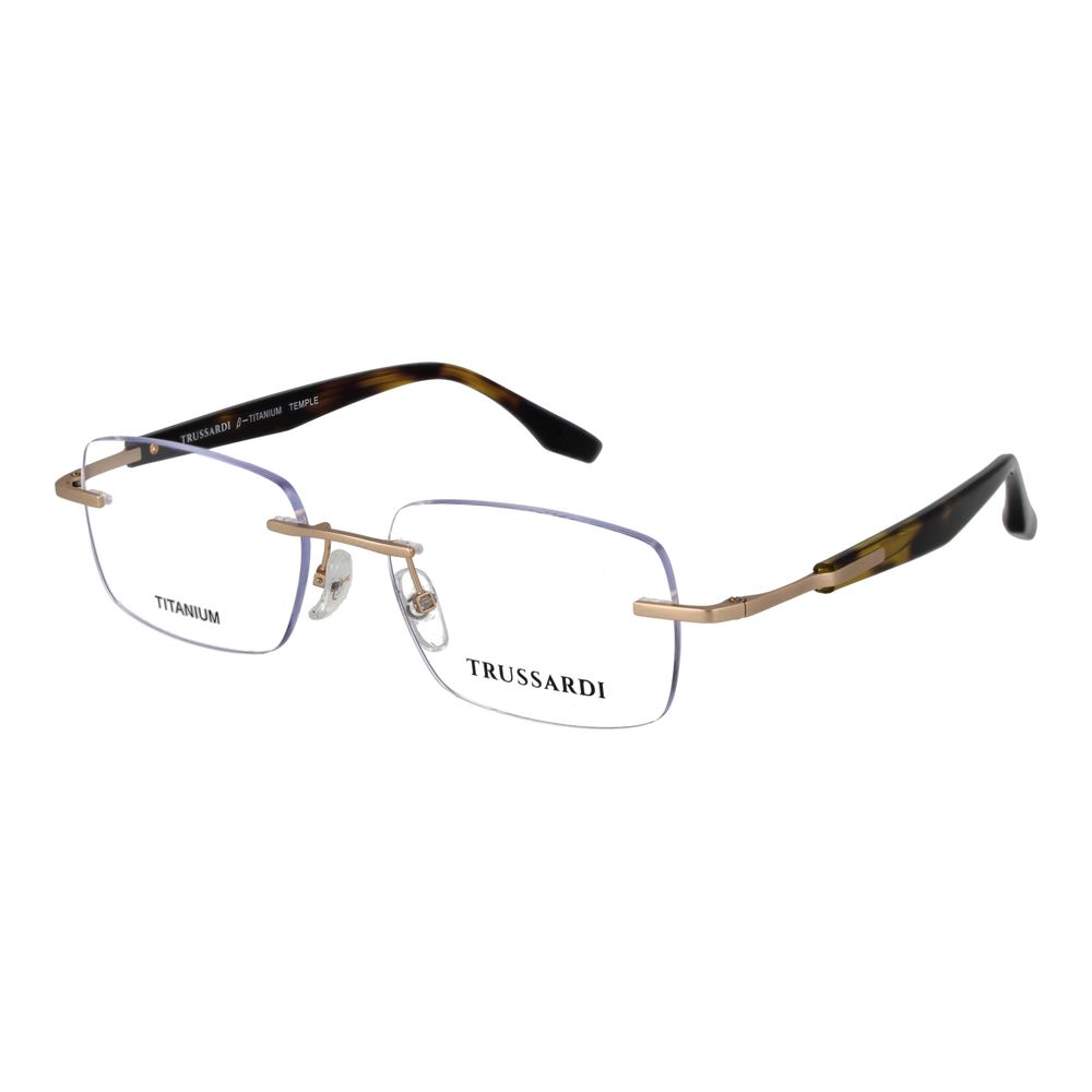 Trussardi Gold Stainless Steel Glasses (Frames) | Regal Royce