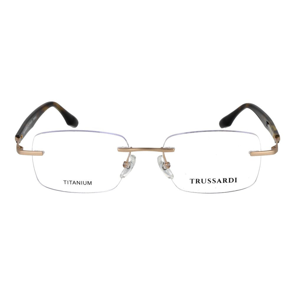 Trussardi Gold Stainless Steel Glasses (Frames) | Regal Royce