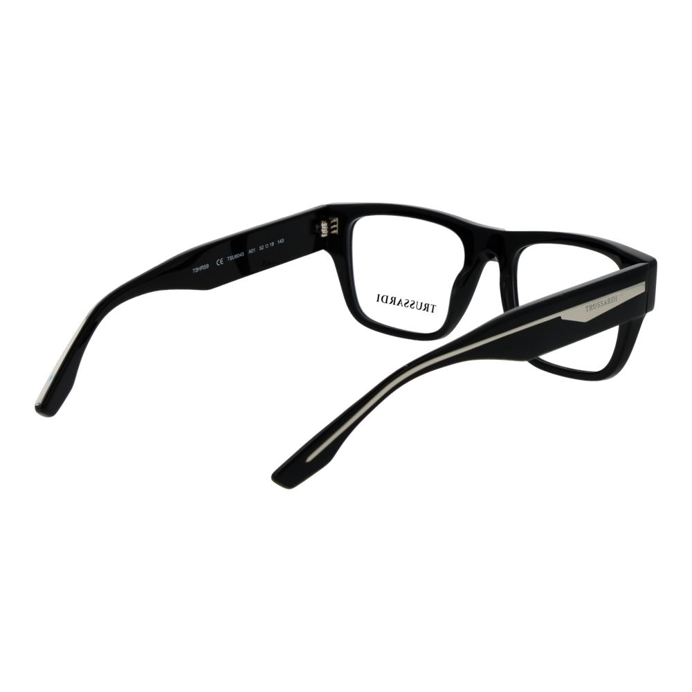 Trussardi Black Acetate Glasses (Frames) | Regal Royce