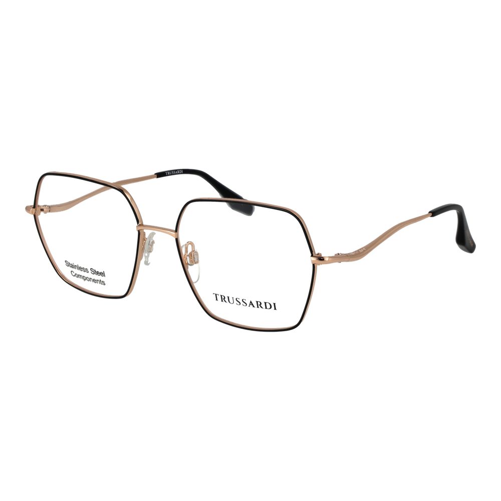 Trussardi Black Stainless Steel Glasses (Frames) | Regal Royce