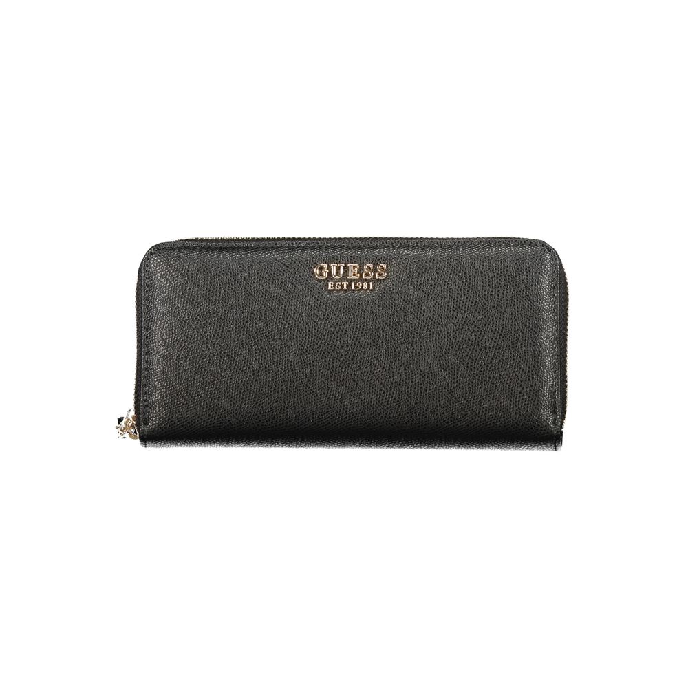 Guess Jeans Nero Polyurethane Women's Wallet | Regal Royce