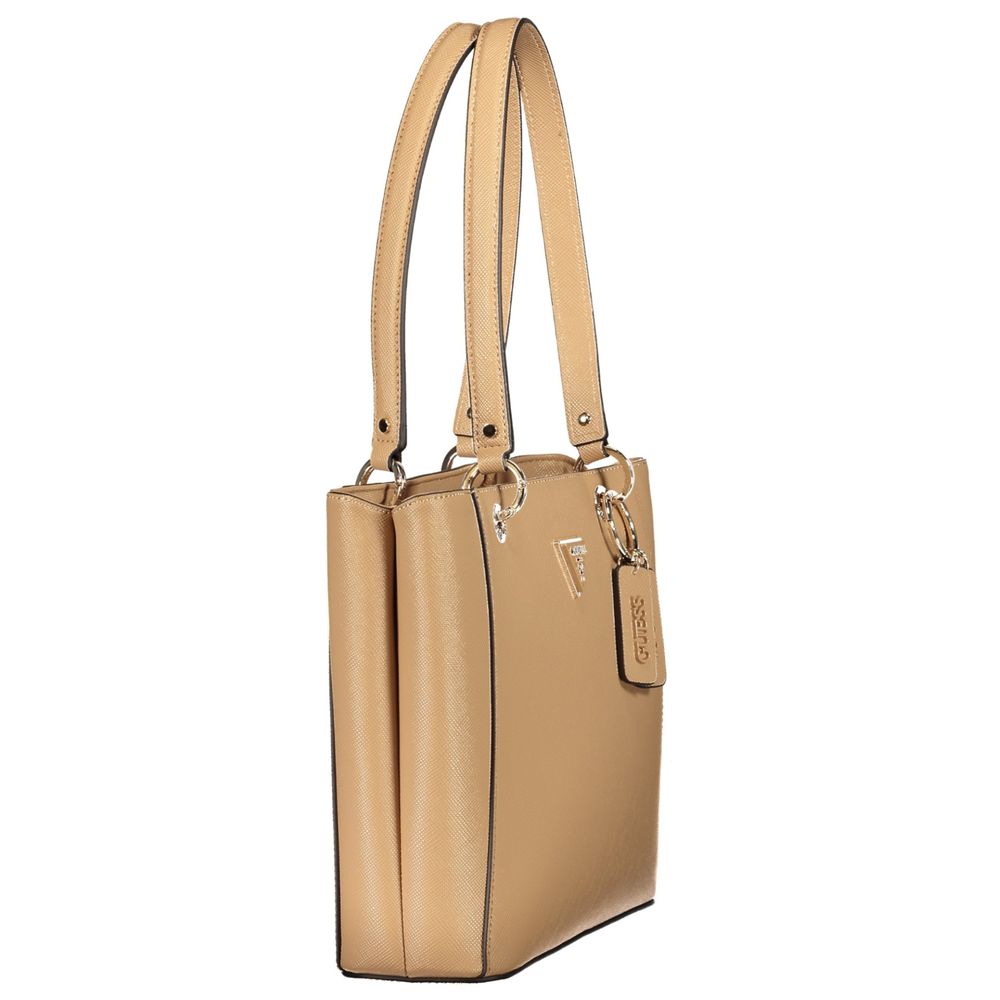 Guess Jeans Beige Poliuretano Women's Bag | Regal Royce