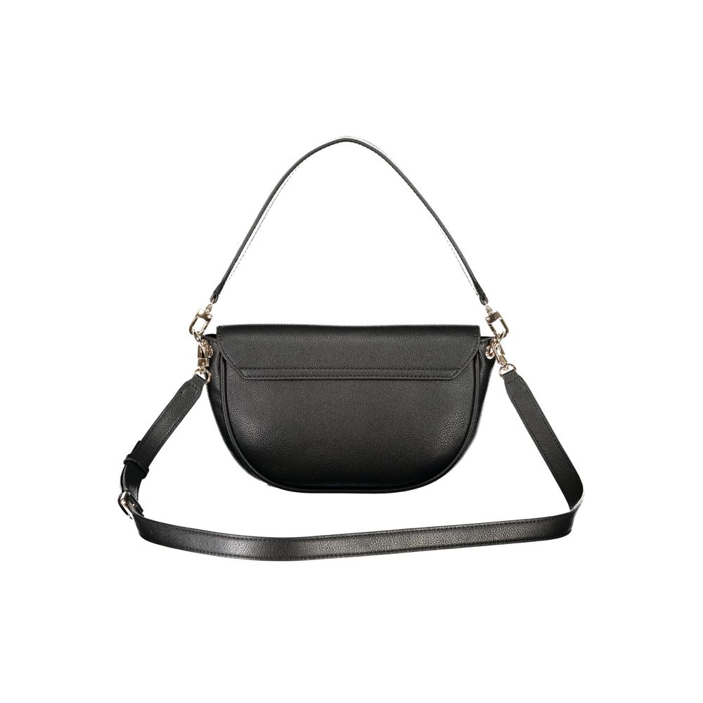 Guess Jeans Black Polyethylene Handbag | Regal Royce