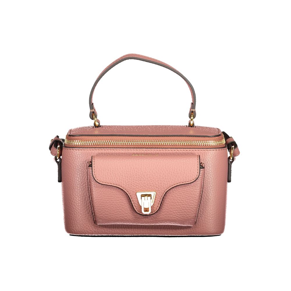 Coccinelle Pink Leather Handbag | Regal Royce