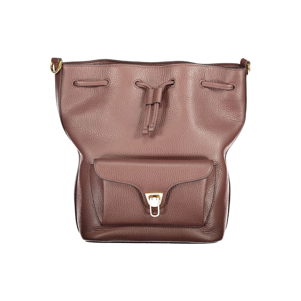 Coccinelle Brown Leather Handbag | Regal Royce