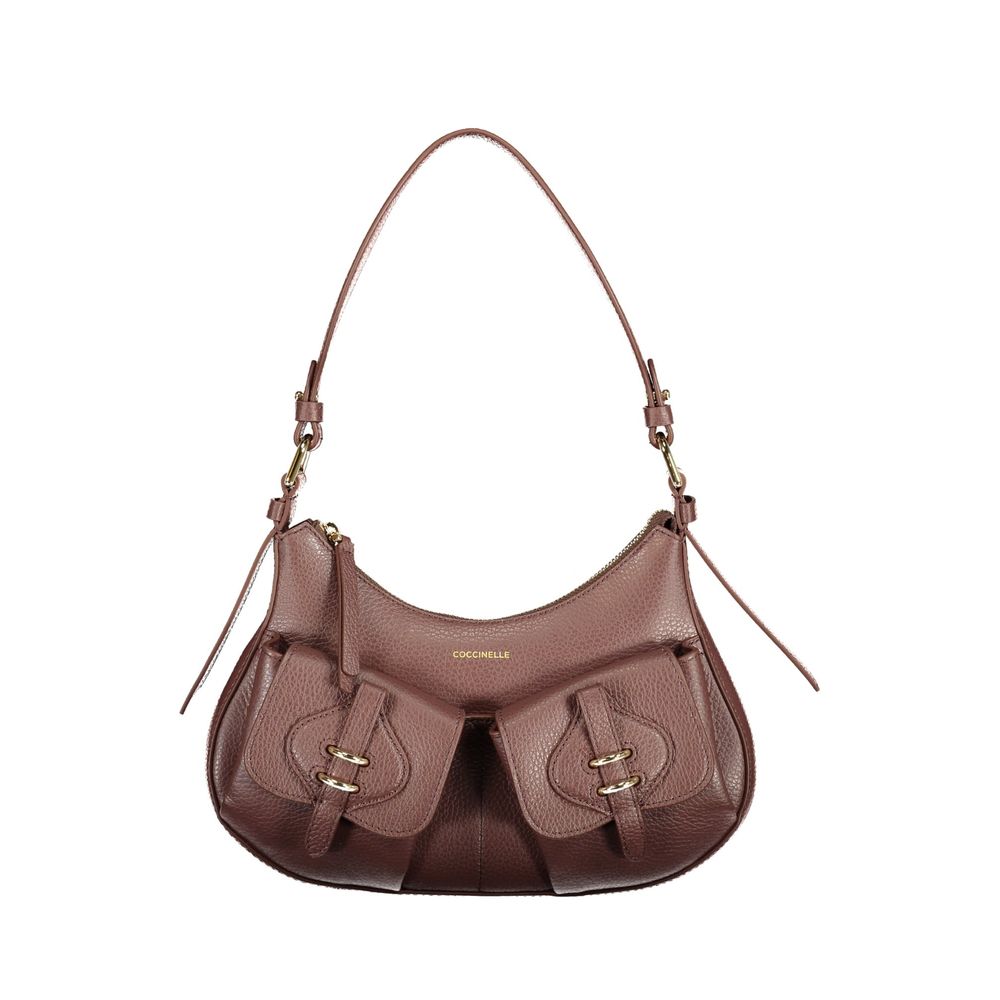 Coccinelle Brown Leather Handbag | Regal Royce