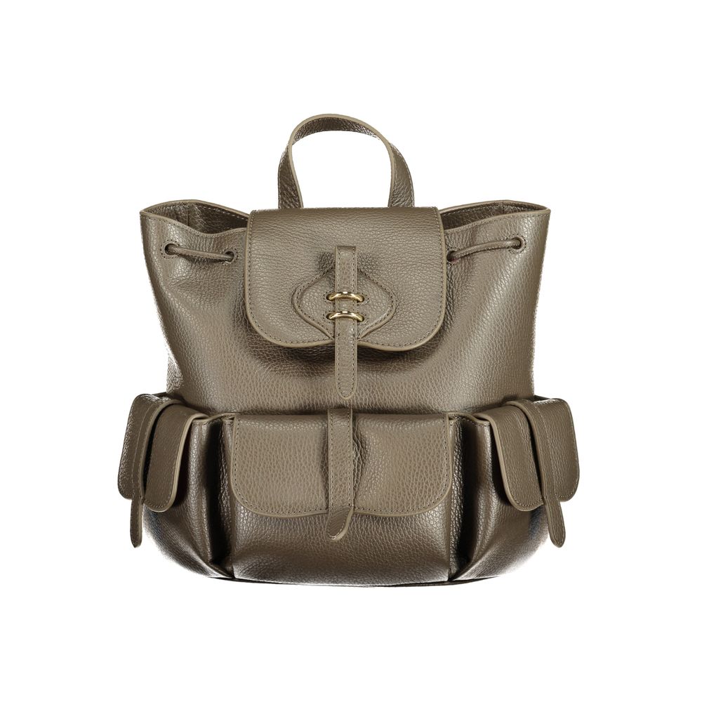 Coccinelle Brown Leather Backpack | Regal Royce