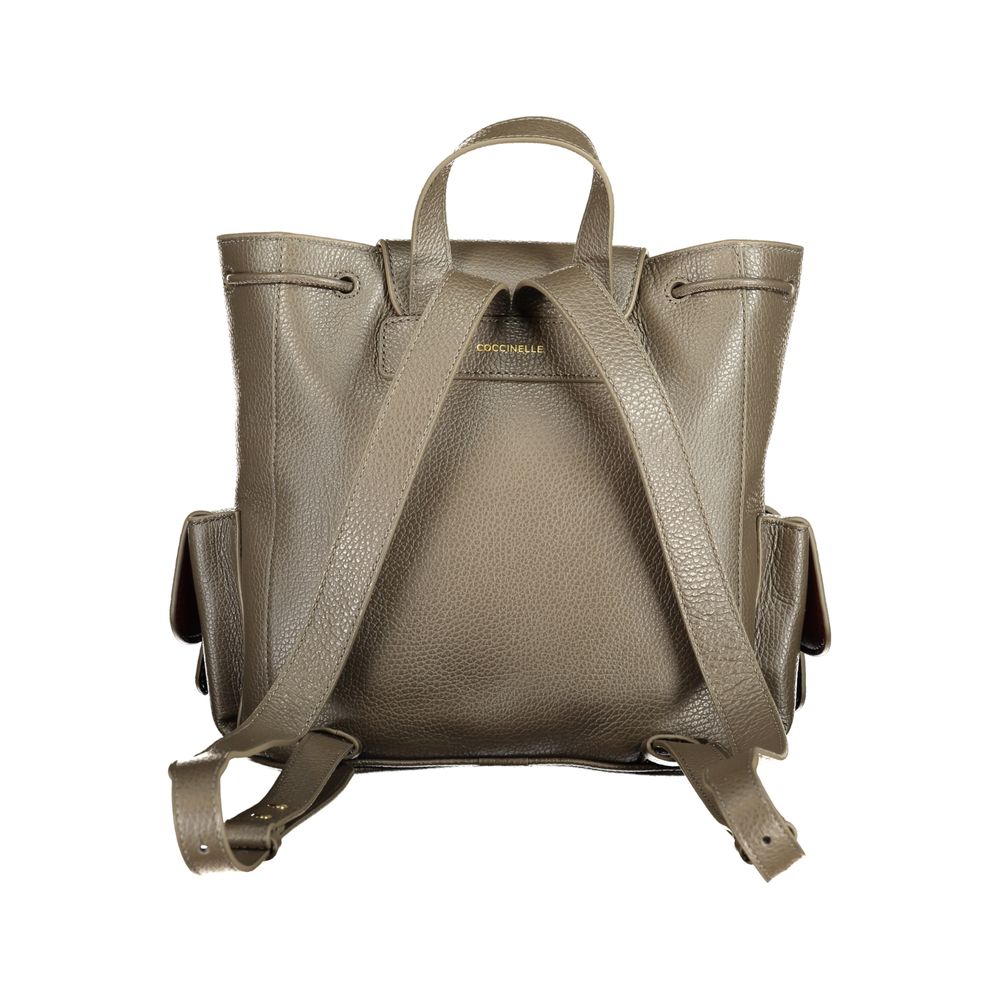 Coccinelle Brown Leather Backpack | Regal Royce